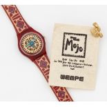 Limitierte Mojo-Swatch-Armbanduhr von 1993 für Wempeim UNO Jahr der indigenen Kulturen, zu Ehren und