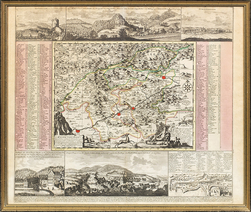 Peter Schenk der Jüngere(1693 Amsterdam - 1775 ebenda)"Geographischer Entwurff der Stadt und