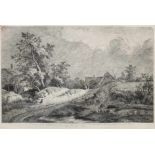 Jean-Jacques de Boissieu(1736 Lyon - 1810 ebenda)LandschaftRadierung u. Kaltnadel/Papier, 1772. Nach