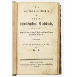 "Die vollkommene Köchin oder neues schwäbisches Kochbuch".Originaltitel"Enthaltend mehr als 1800,
