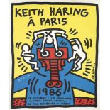 Keith Haring(1958 Reading - 1990 New York)"Keith Haring à Paris".