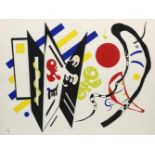 Wassily Kandinsky(1866 Moskau - 1944 Neuilly-sur-Seine) nach"Stencil"/"Pochoir".