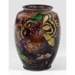 Seltene Fensteremail-Vase-"Shotei-jippo" in der Art vonSeltene Fensteremail-Vase-"Shotei