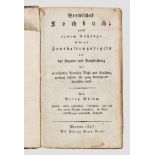 Betty Gleim: "Bremisches Kochbuch; nebst einem AnhangeBetty Gleim: "Bremisches Kochbuch;