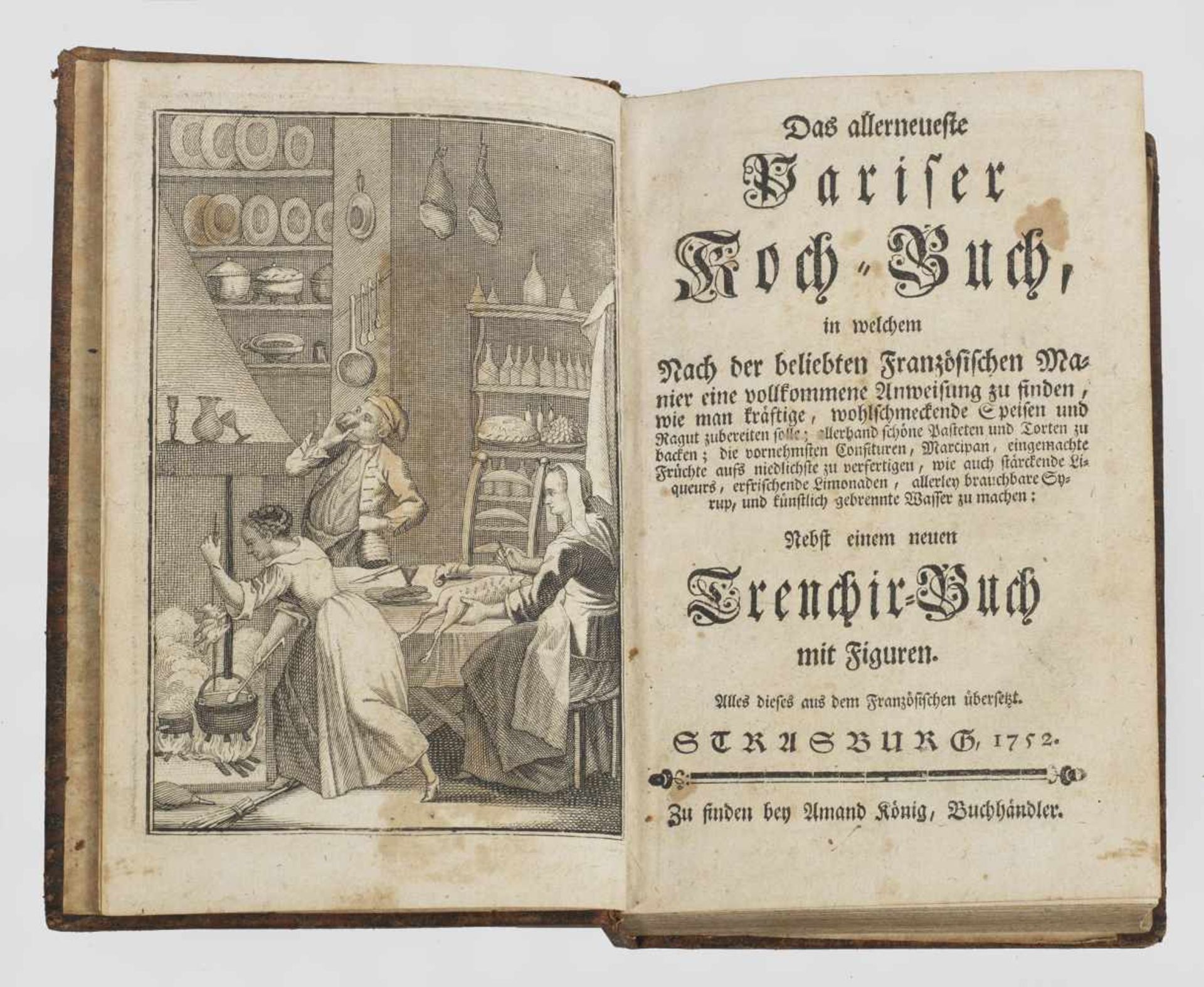 "Das allerneueste Pariser Koch-Buch (...) nebst"Das allerneueste Pariser Koch-Buch (...)