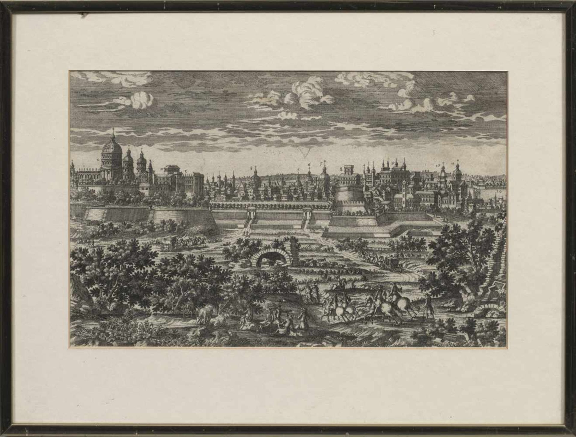 Pierre AvelinePierre Aveline (1656 Paris - 1722 ebenda) Ansicht von Rom<