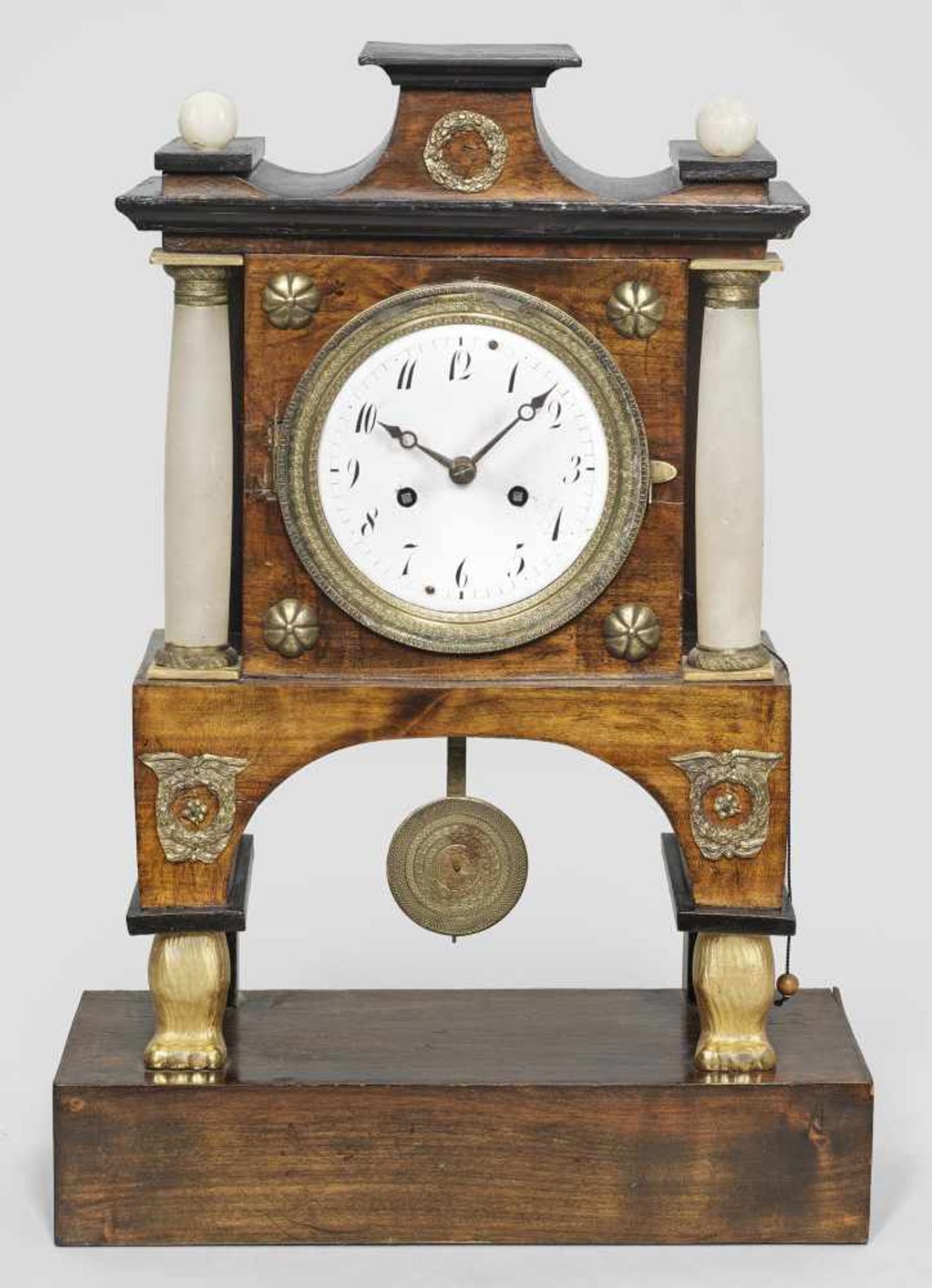 Biedermeier-Kommodenuhr