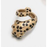 Extravaganter Leopardenring von Christian Dior