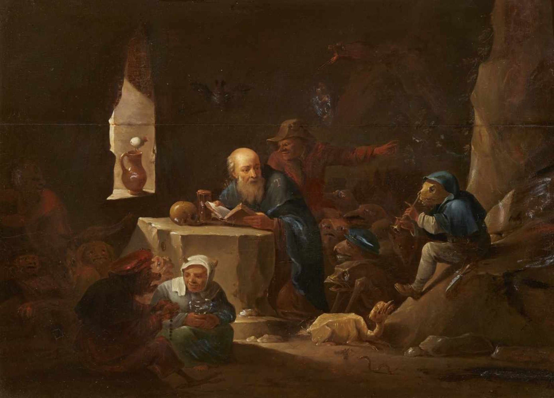 David Teniers the Younger, copy afterThe Temptation of Saint Anthony