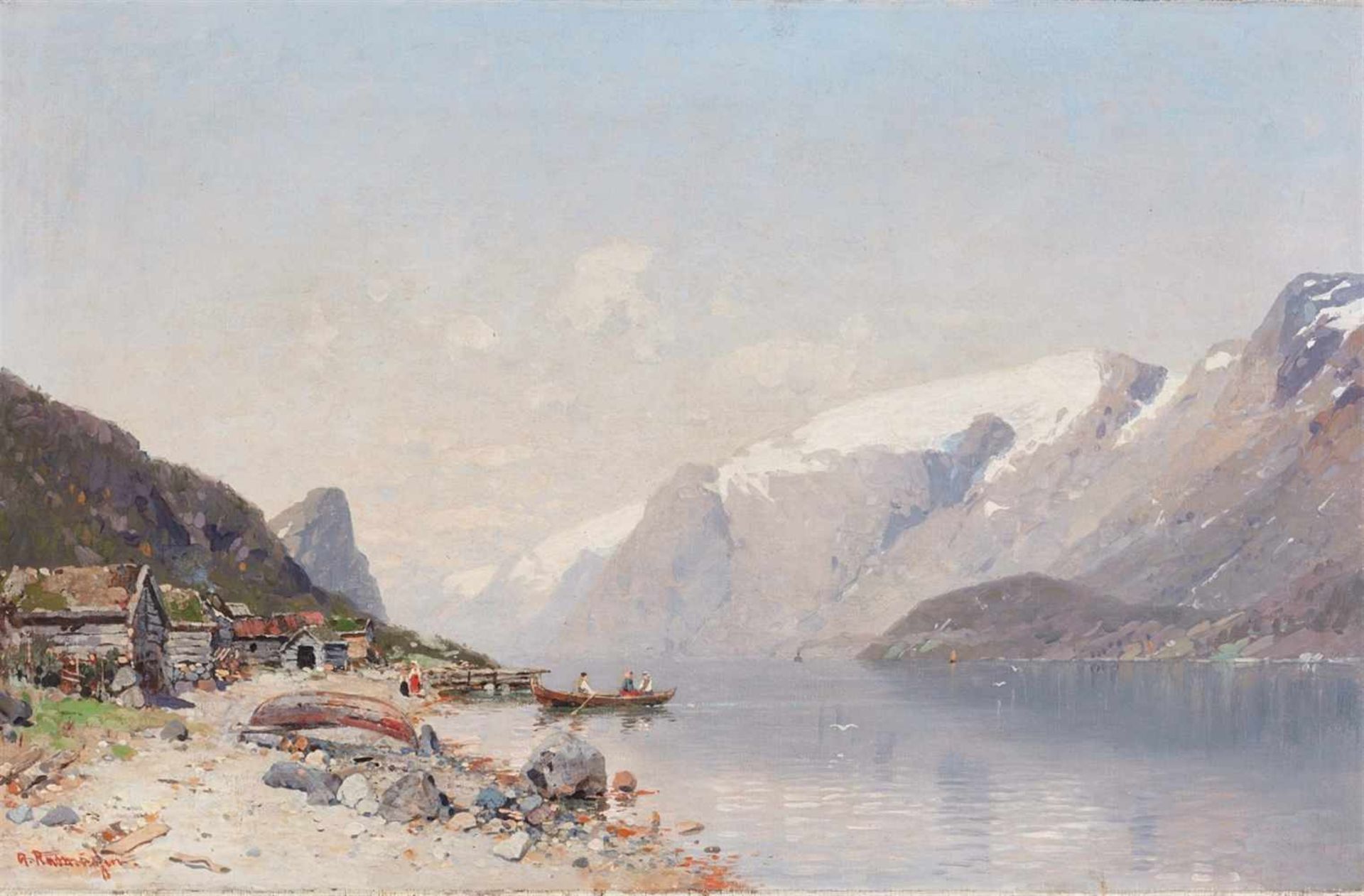 Georg Anton RasmussenFjord Landscape