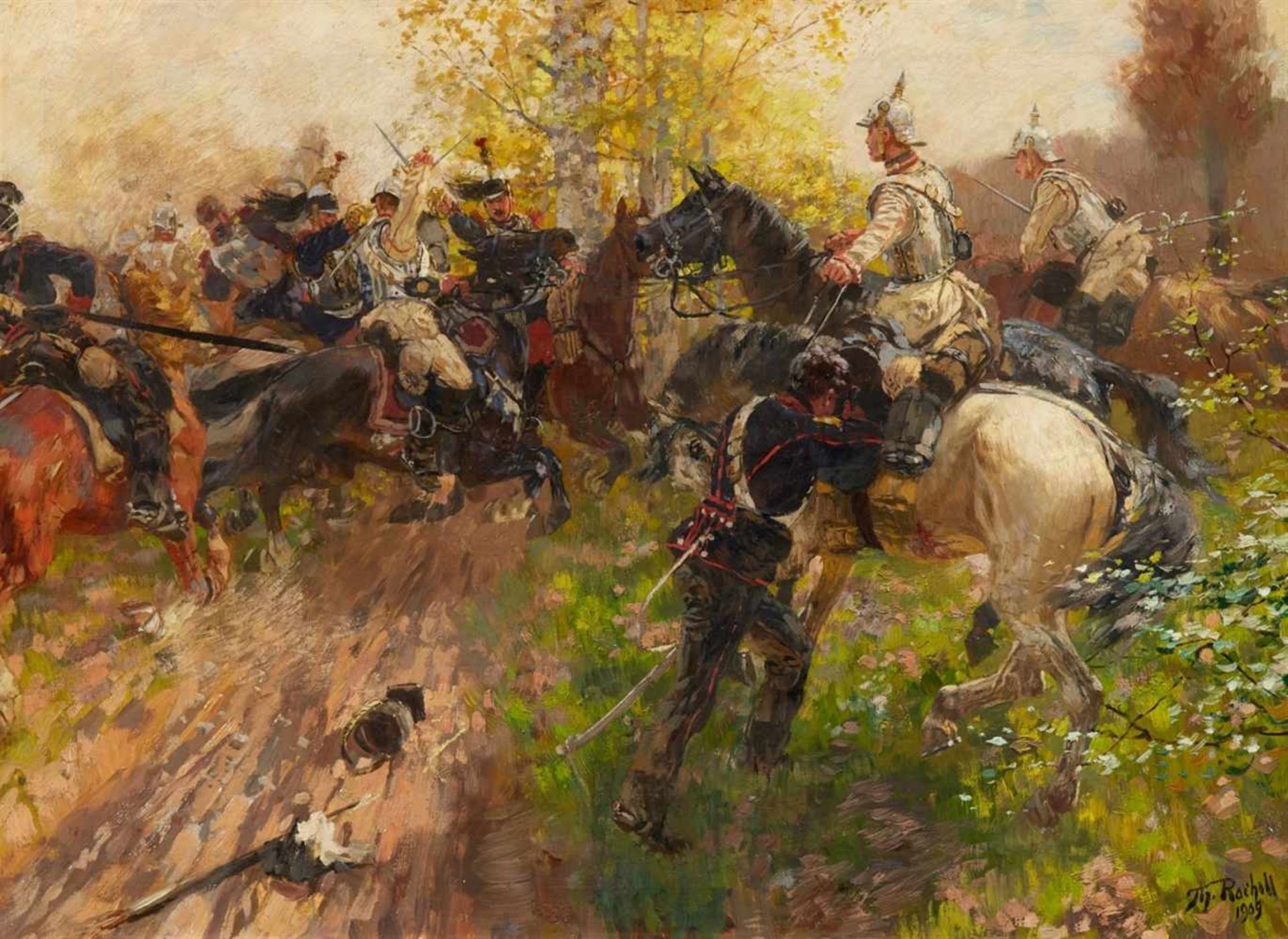 Theodor RochollCavalry Battle