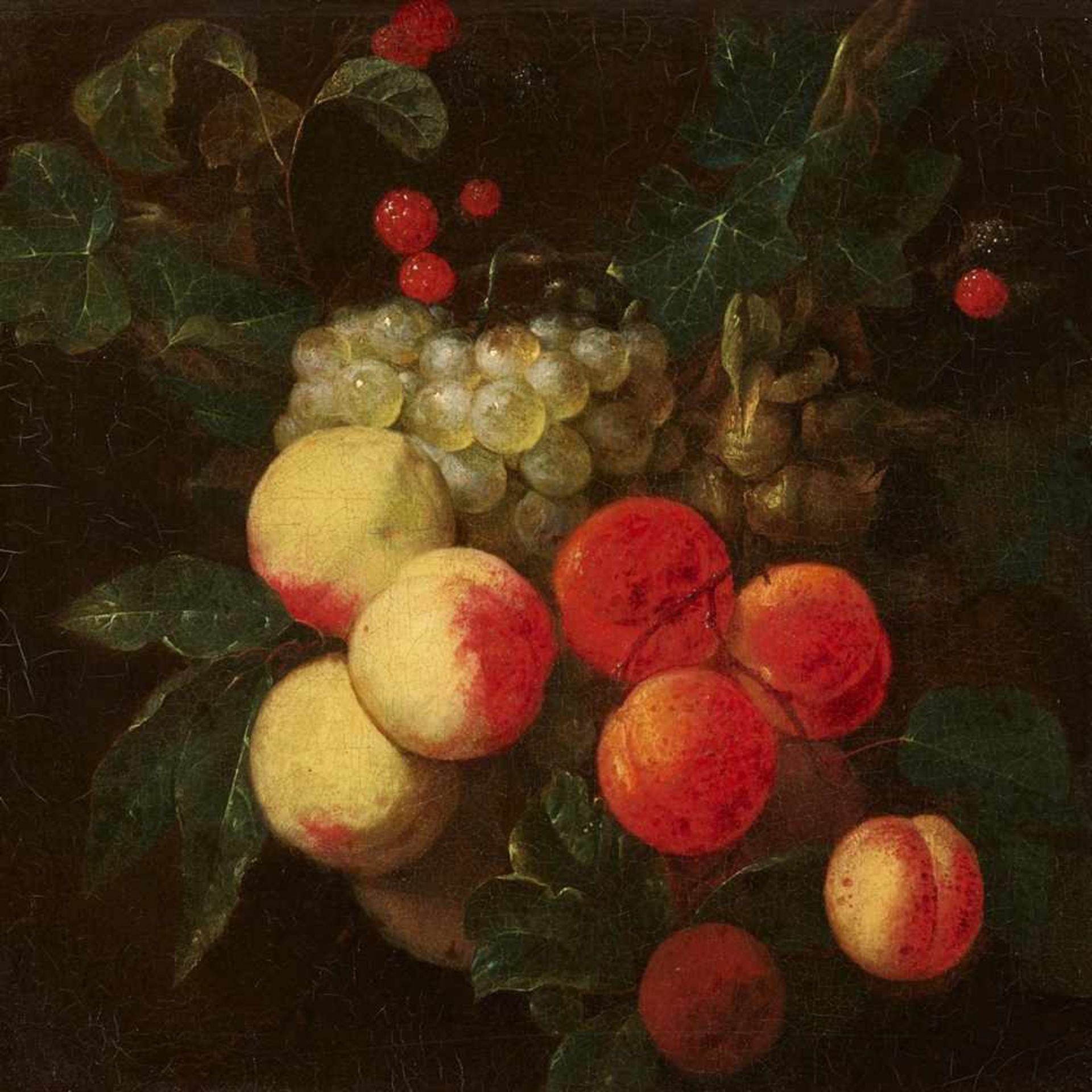 Jonris van SonTwo Still Lifes with Fruit Garlands - Bild 3 aus 4