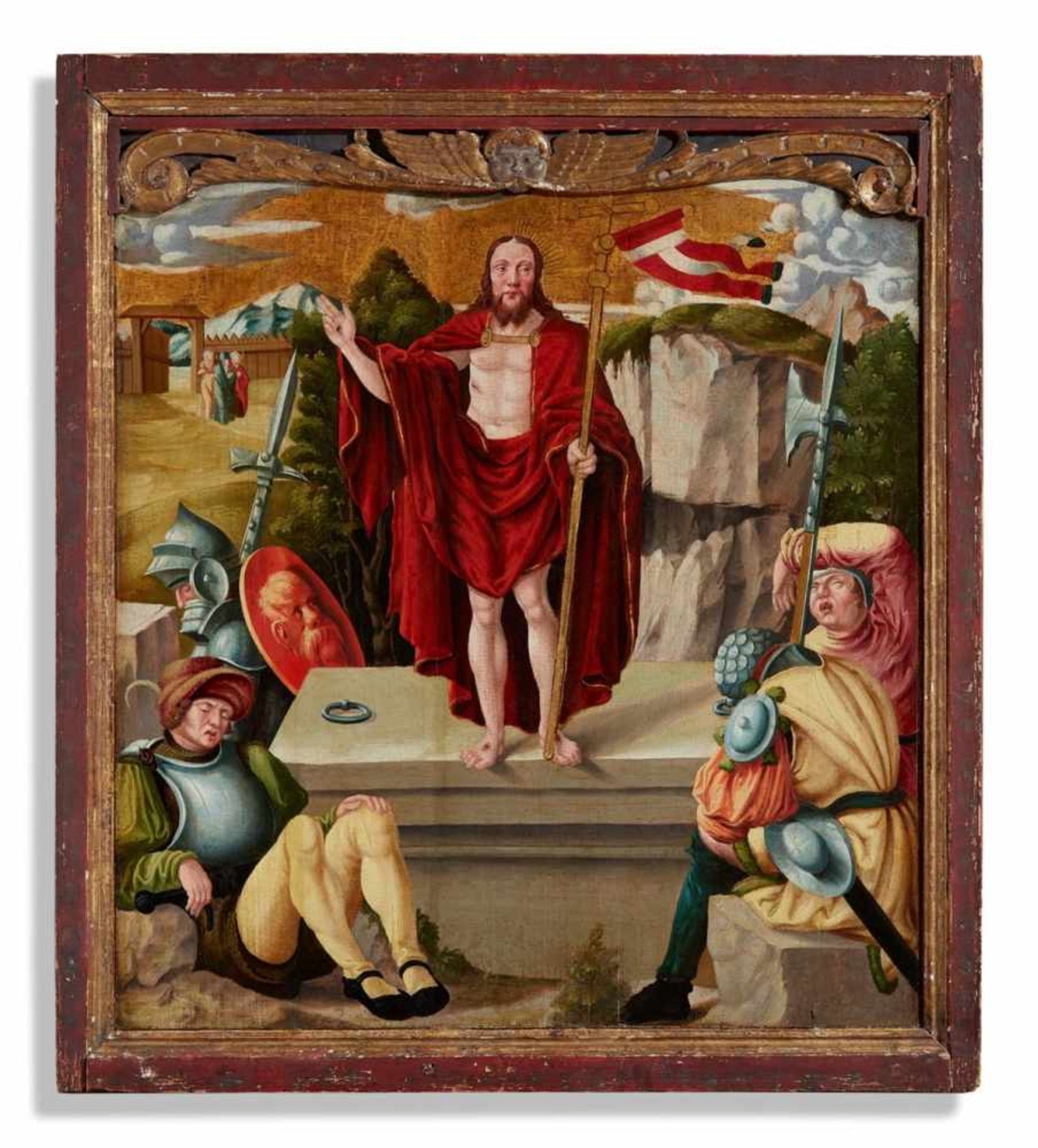 South German School, circa 1500/1510The Risen Christ