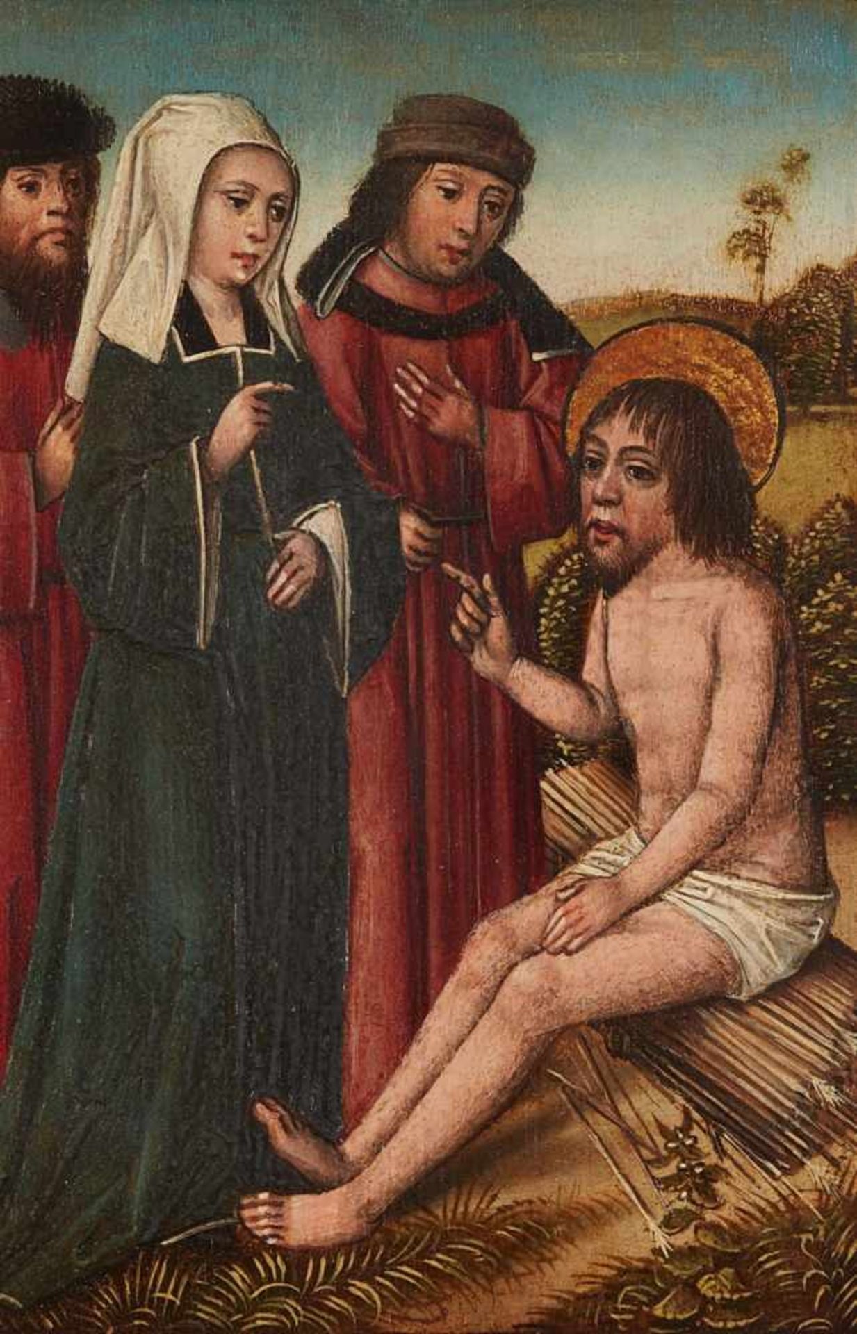 Southwest German School, circa 1500Three Scenes from the Life of Job - Bild 3 aus 3