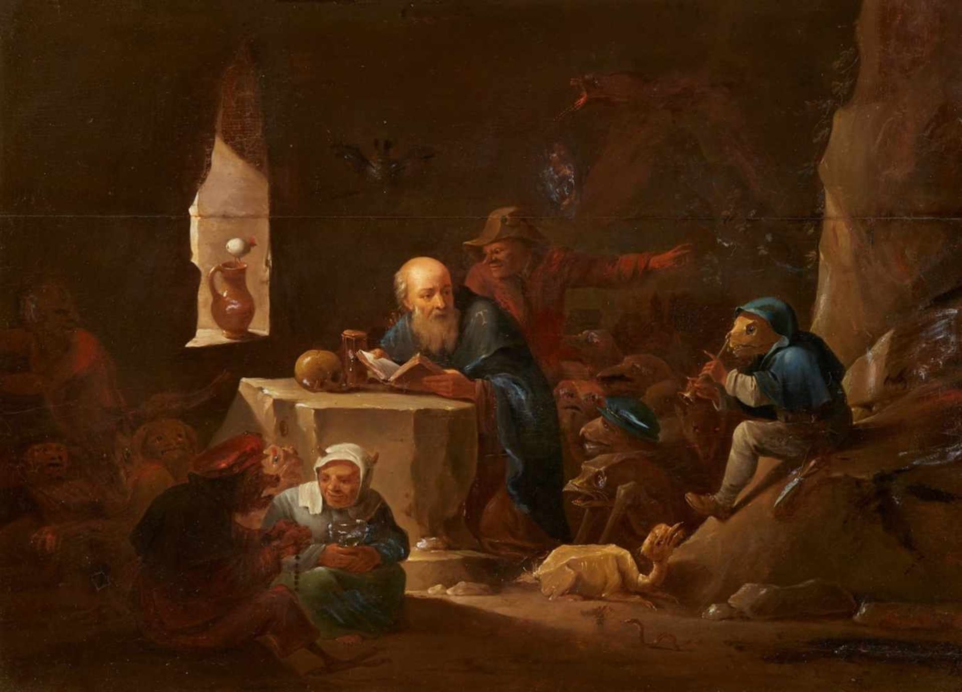 David Teniers the Younger, copy afterThe Temptation of Saint Anthony - Bild 2 aus 2