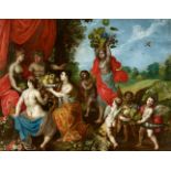 Hendrick van Balen, Werkstatt oder UmkreisOpfergaben an Bacchus und CeresÖl auf Leinwand (