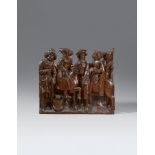 A Flemish carved wooden figure of soldiers from a crucifixion scene, 1st half 16th centuryThe
