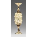 A Nuremberg silver nesting gobletSilver; gold-plated. Silver-gilt goblet formed from two identical