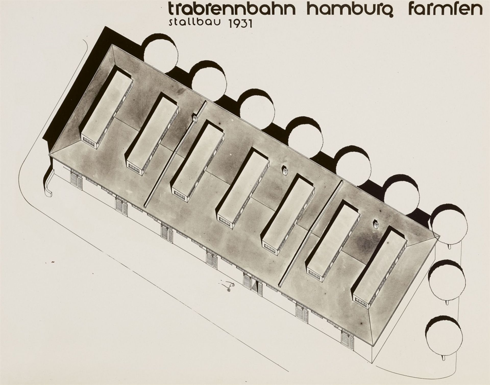 Ernst ScheelTrabrennbahn Farmsen, Hamburg10 Vintages, Gelatinesilberabzüge, davon 3 farbig - Bild 13 aus 16