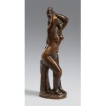 Aristide MaillolBaigneuse se coiffant (Femme les deux mains aux cheveux)Bronze Höhe 38,1 cm