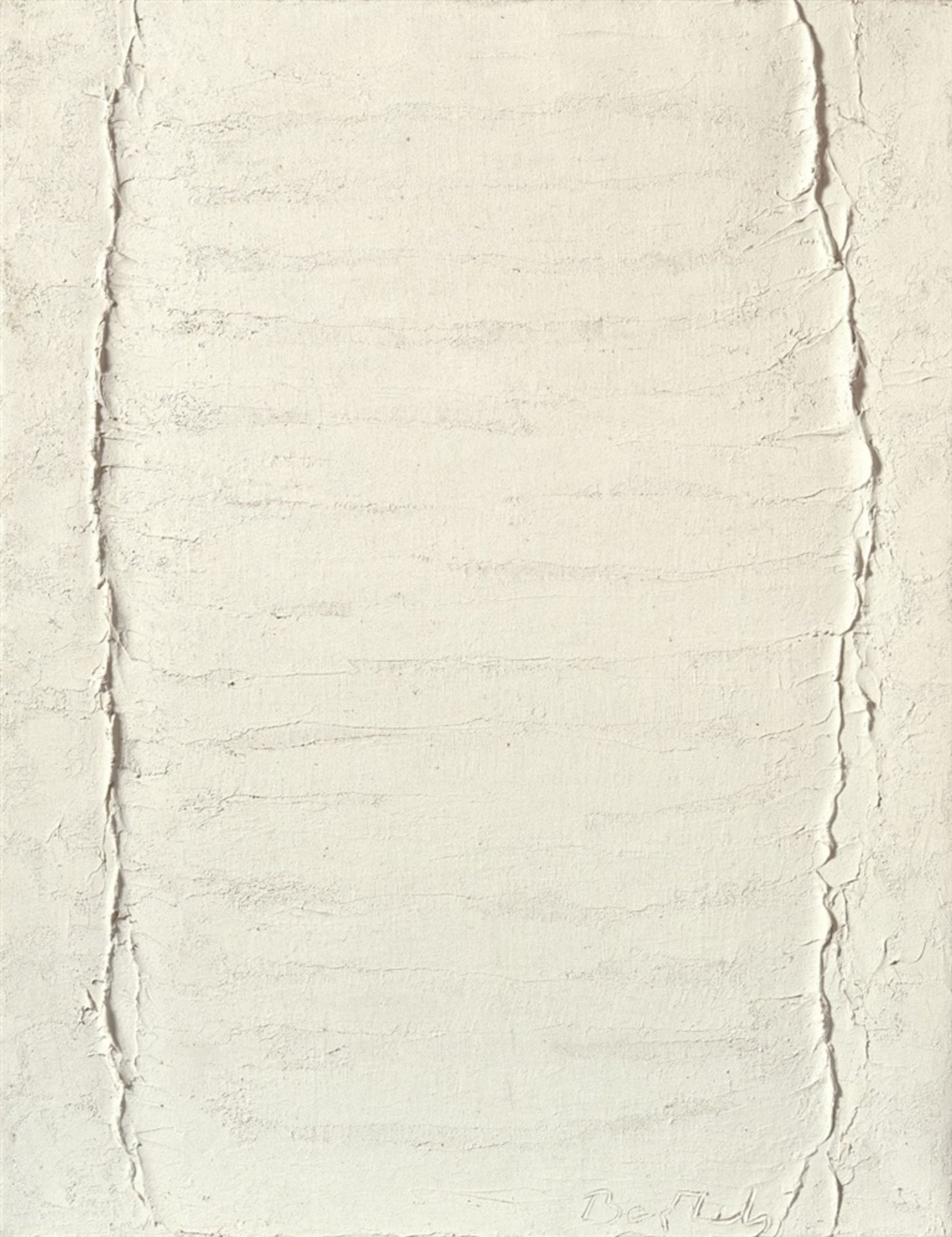 Hermann BartelsNo. 110Harzfarbe auf Leinwand 90 x 70 cm. Geritzt signiert 'Bartels'. Rückseitig