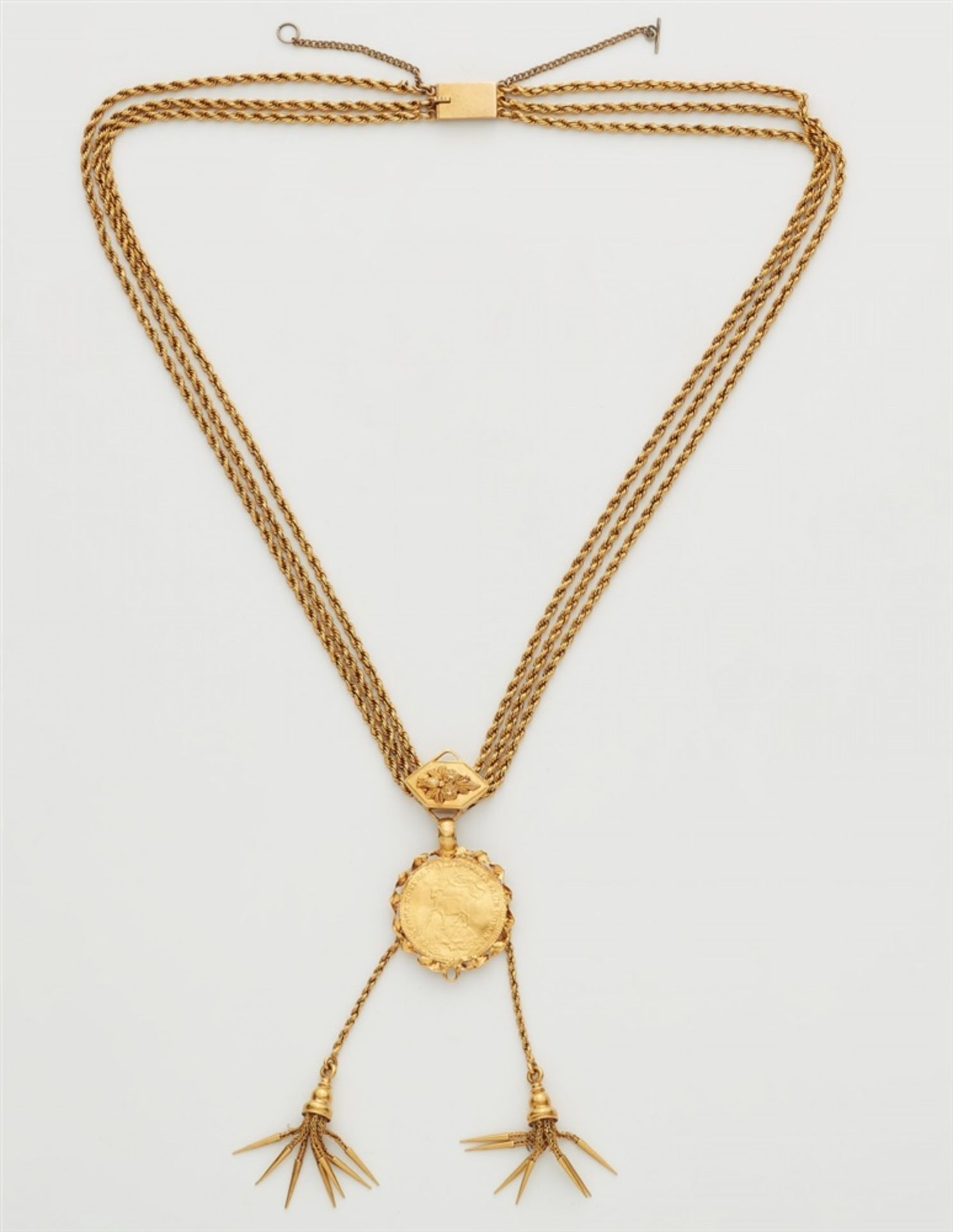 Collier mit Golddukate