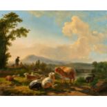 Balthasar Paul OmmeganckLandschaft mit Hirten und Schafen