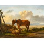 Pieter Gerardus van OsLandschaft mit Schafen und einem Pferd