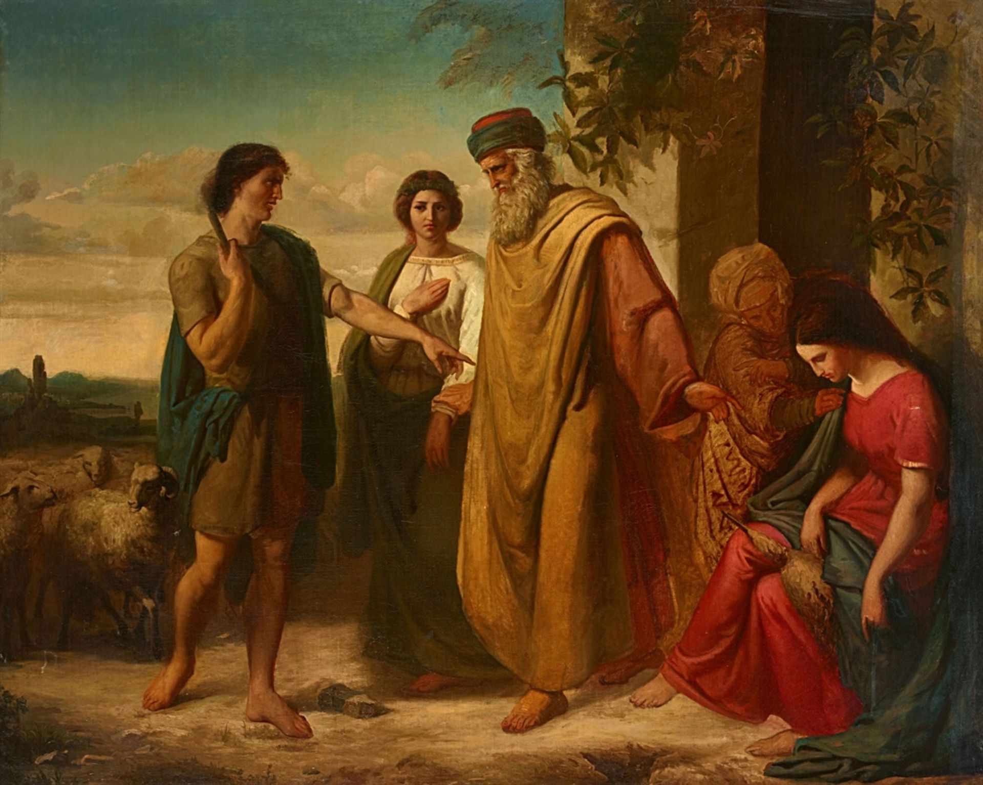 Anselm FeuerbachJacob freit um Rahel