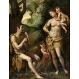 Jacopo (da Empoli) ChimentiAdam und Eva mit Kain und Abel