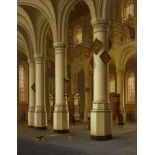 Hendrick Cornelisz van VlietInterieur der Nieuwe Kerk in Delft mit dem Grab Wilhelms I. von O