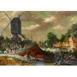 Adriaen van StalbemtBockmühle am Ufer eines Flusses