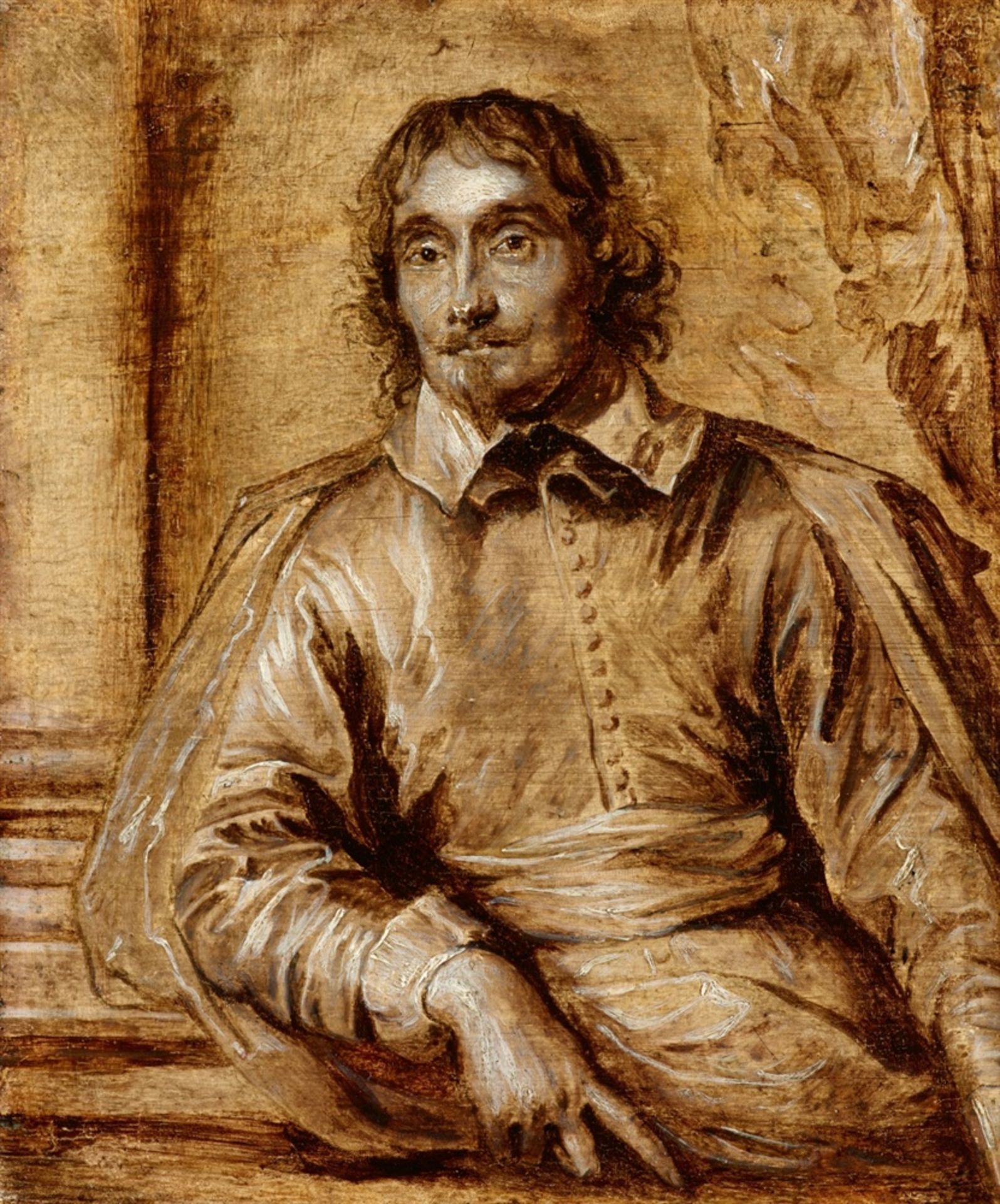 Anthony van Dyck, WerkstattPorträt des Abtes Alessandro Scaglia