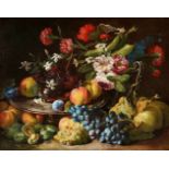 Abraham BrueghelStillleben mit Blumen und Früchten