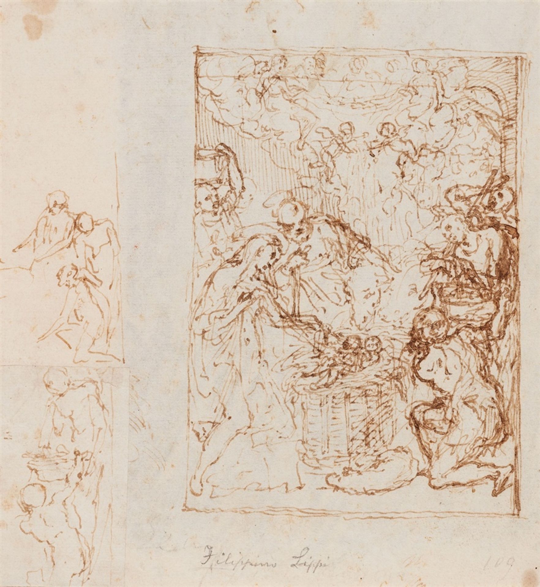Florentinischer Meister um 1600/1620Anbetung der Hirten