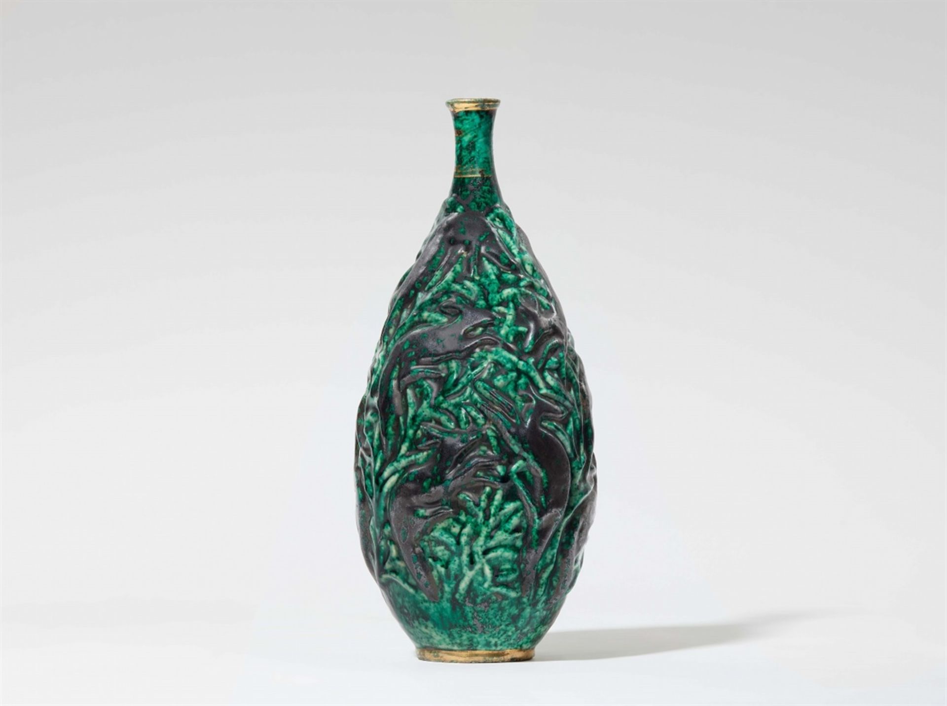 Vase bouteille von Jean Mayodon