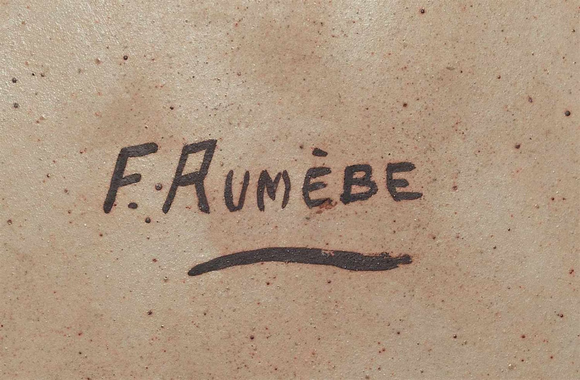 Platte von Fernand Rumèbe - Bild 2 aus 2