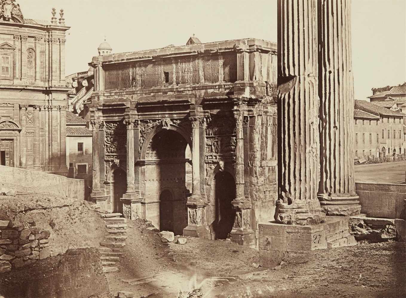 James AndersonSeptimius-Severus-Bogen, Forum Romanum