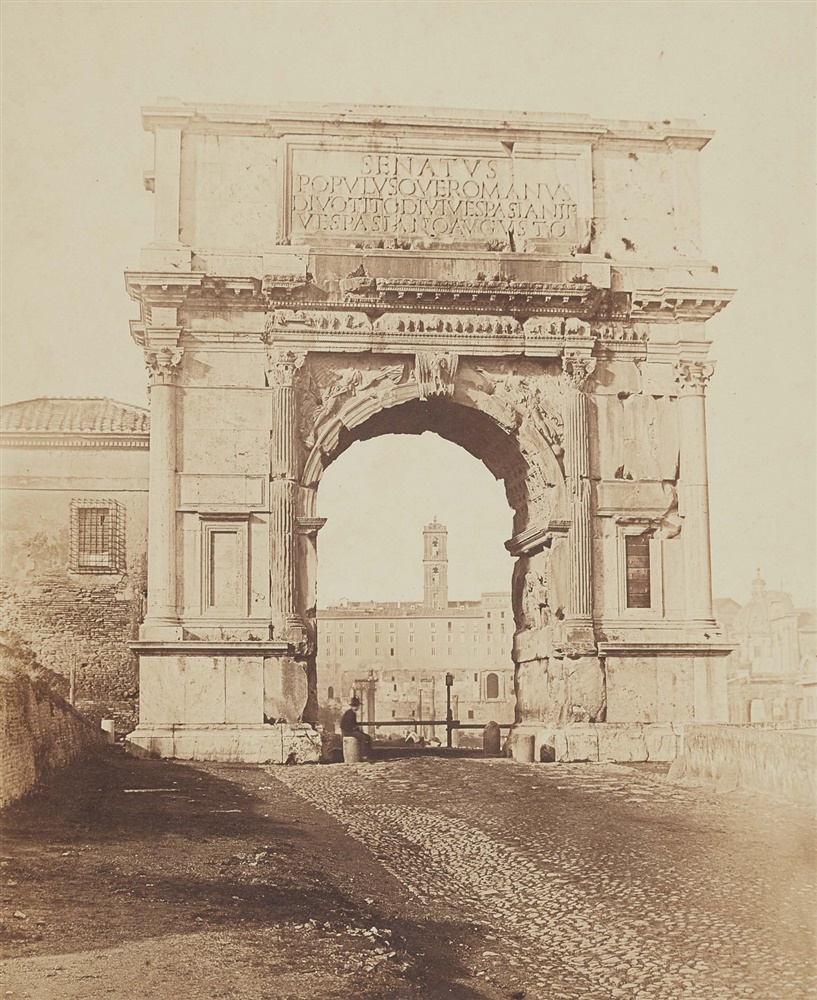 James AndersonTitusbogen, Forum Romanum