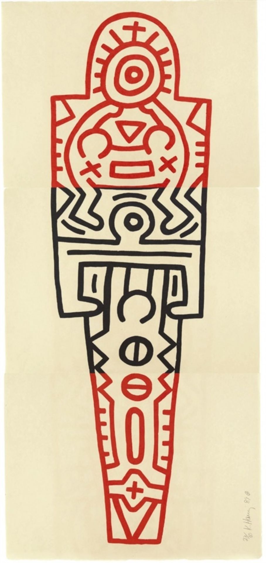 Keith HaringTotem