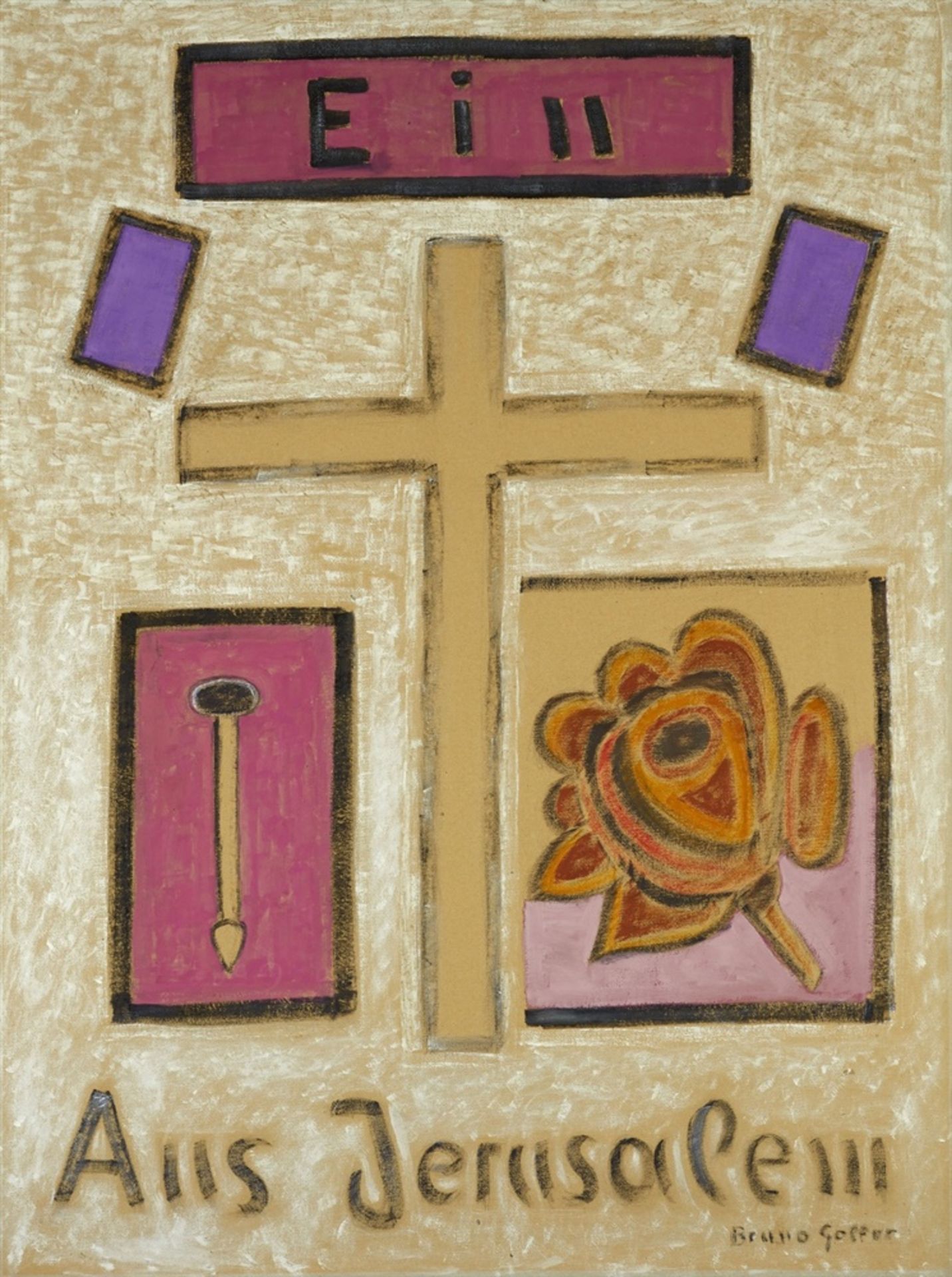 Bruno GollerEin Kreuz aus Jerusalem