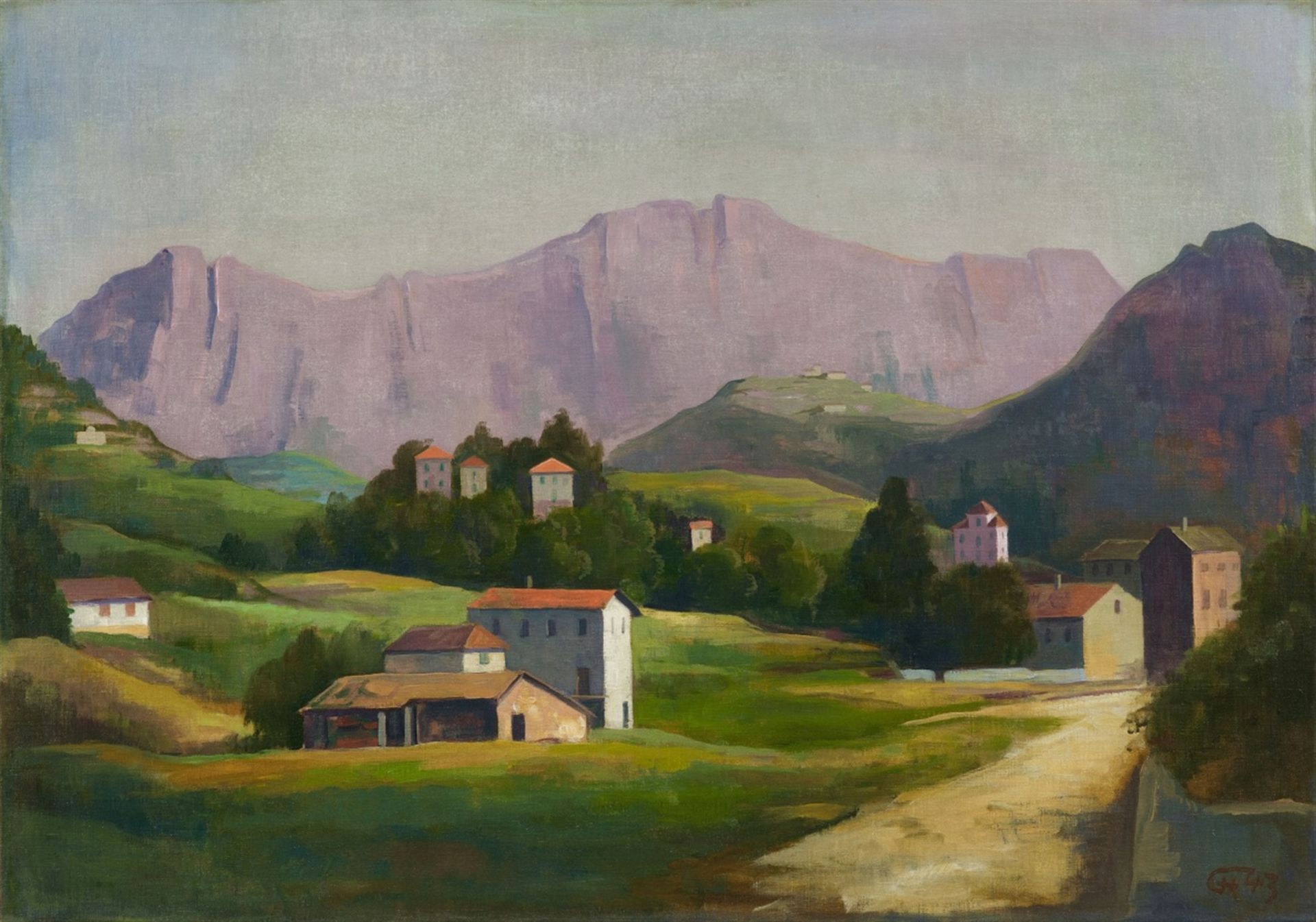 Karl HoferTessiner Landschaft