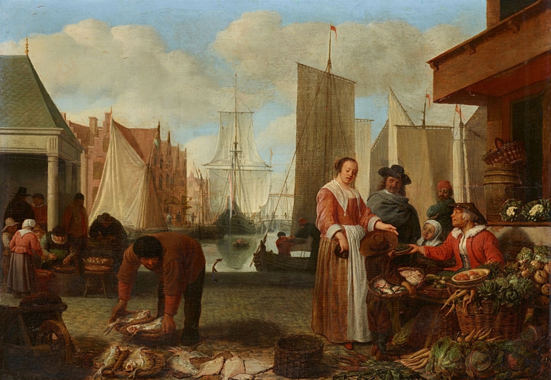 Hendrick Martensz SorghMarkt am Hafen