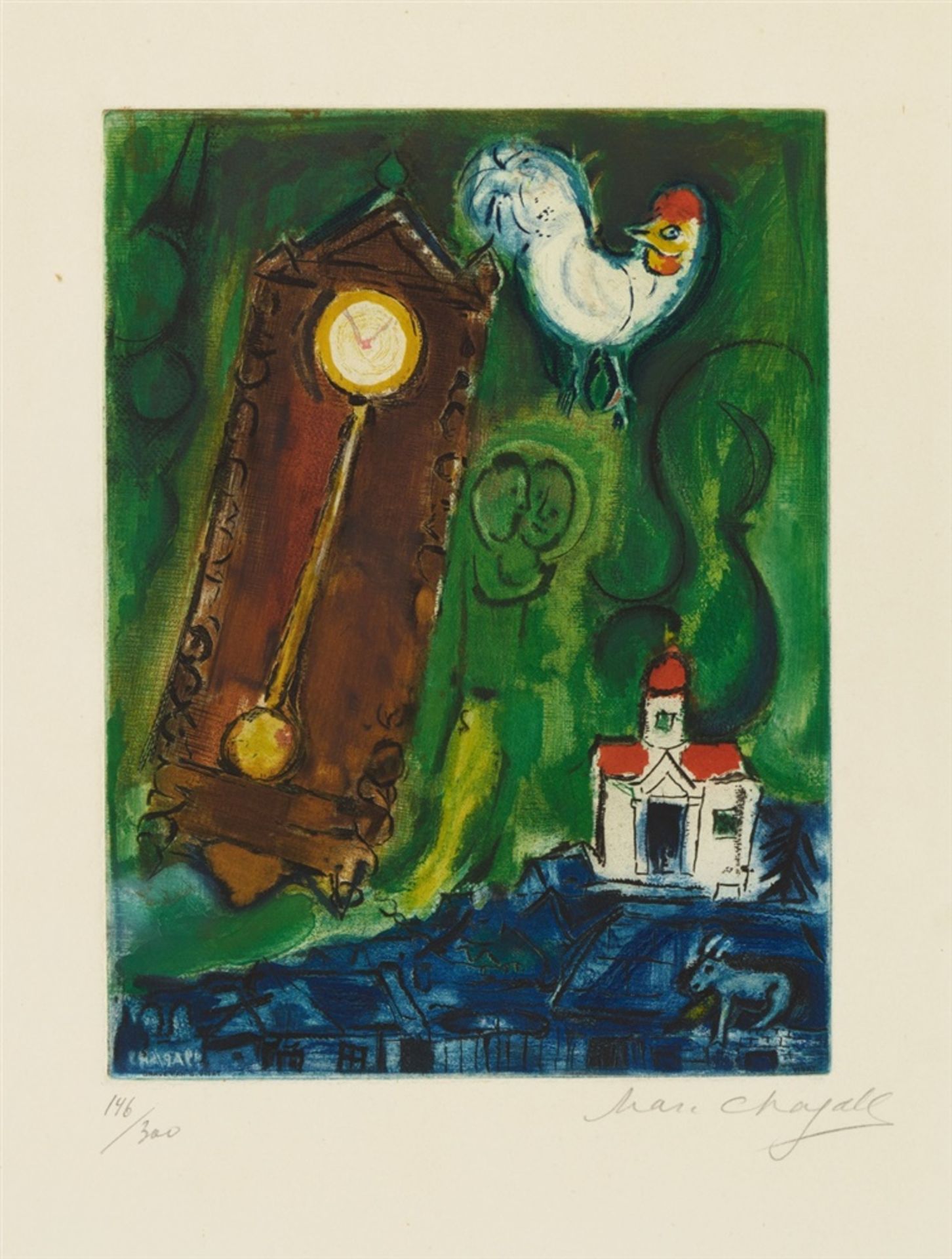 Marc ChagallL'Horloge