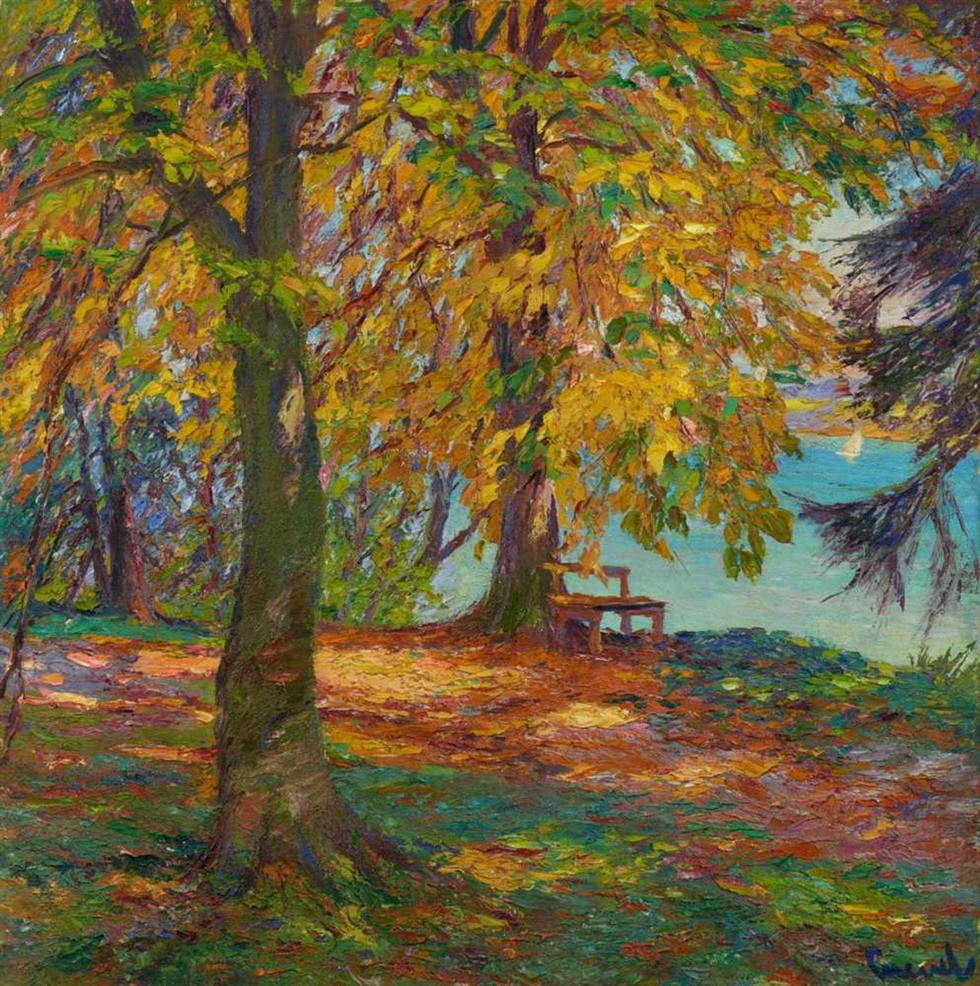 Edward CucuelHerbstlandschaft