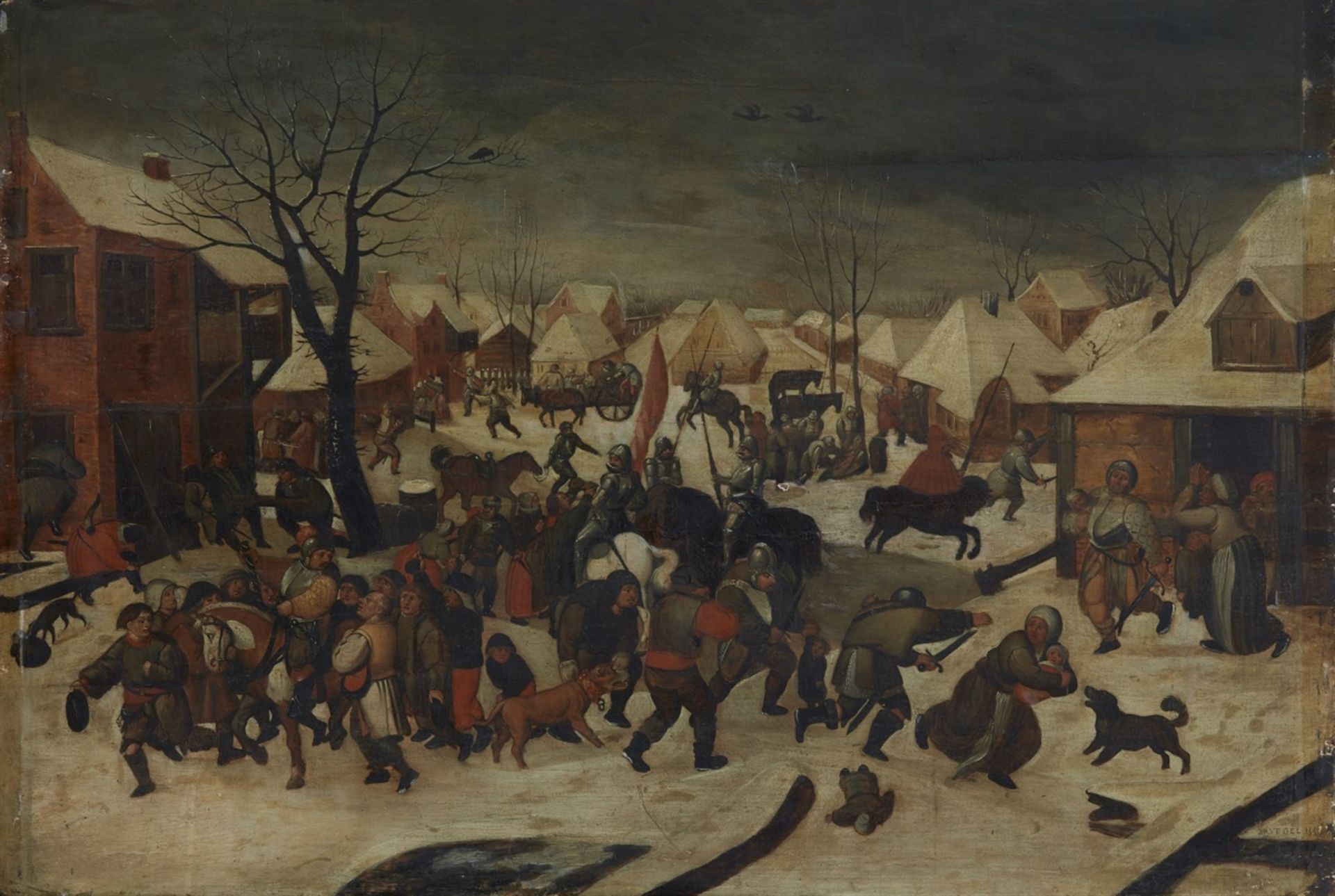 Pieter Brueghel d. J., nachKindermord in Bethlehem