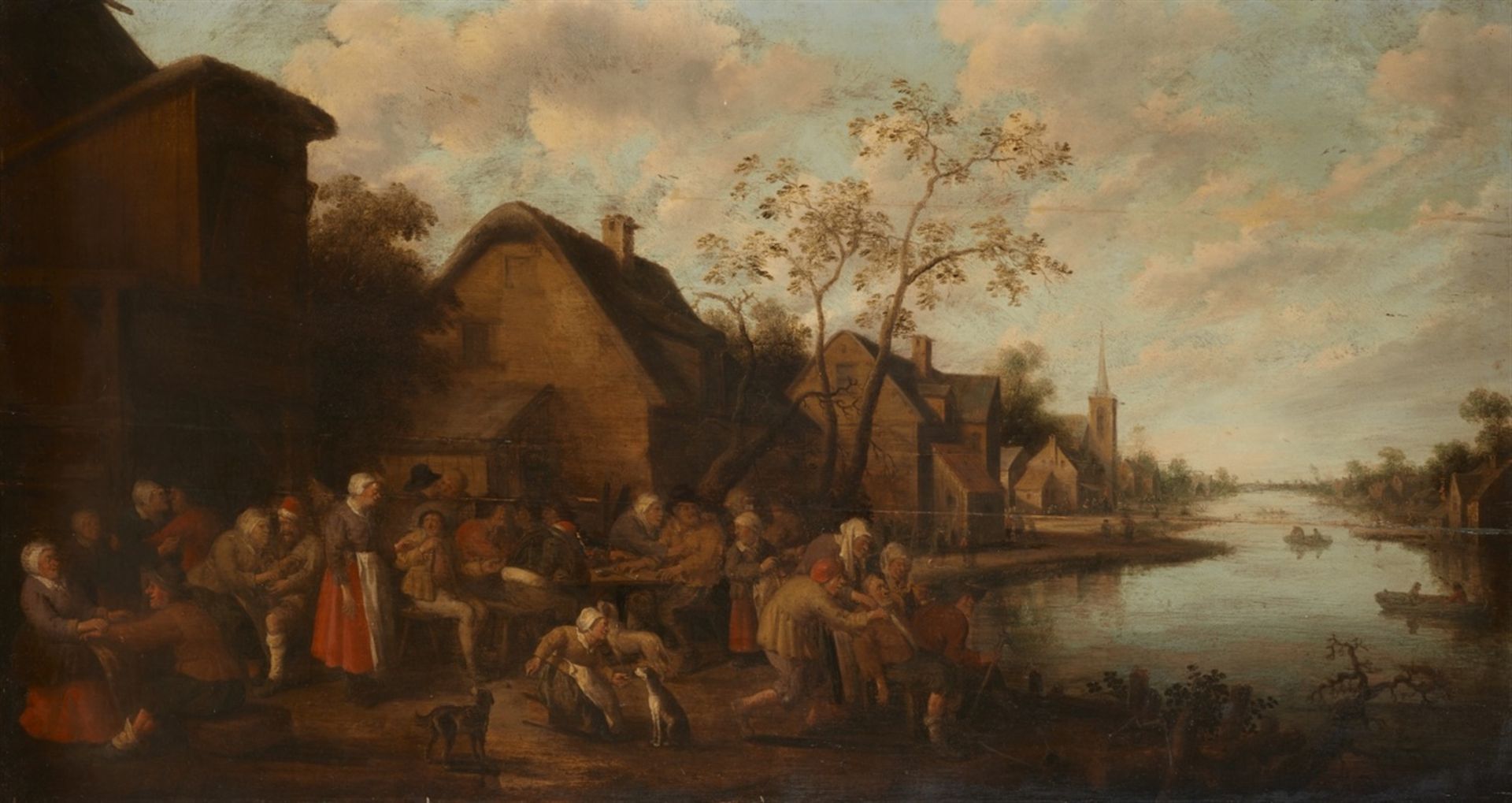 Joost Cornelisz. Drochsloot, zugeschriebenBäuerliches Fest