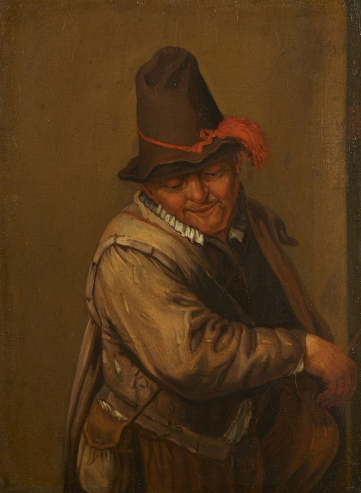 Niederländischer Meister des 17. JahrhundertsBildnis eines Händlers mit Filzhut