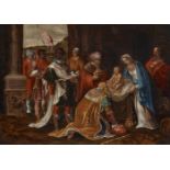 Deutscher Meister 17. JahrhundertAnbetung der Heiligen drei Könige