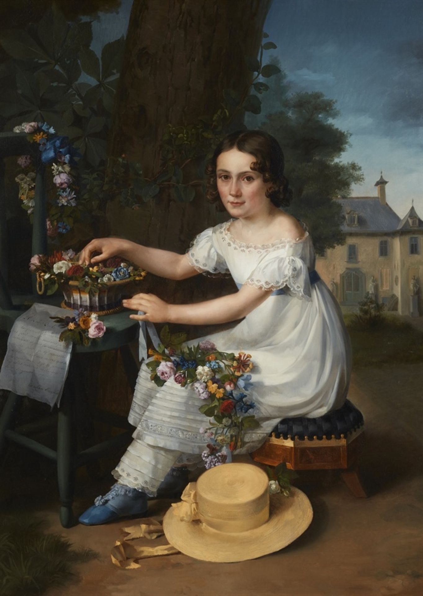 Französischer Meister des frühen 19. JahrhundertsPortrait der Emilie